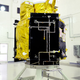 A Cartosat-2 series satellite in the clean room at Sriharikota